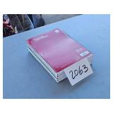 10 - single subject note books - school or work