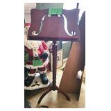 wooden music stand