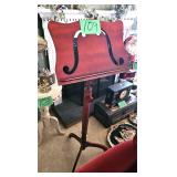 wooden music stand