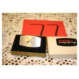 Zippo money clip knife