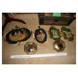 Gold Framed pictures (6)