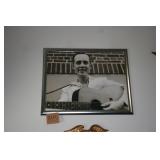 Framed picture of Young Mac Wiseman