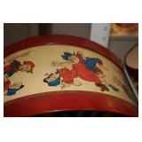 Vintage Hotshot band drum set toy Damaged