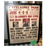 The 1st Annual Grassroots Music Festival Poster