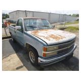 1991 CHEVROLET GMT 400- NO RUN -REBUILT TITLE