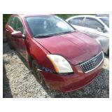 2008 NISSAN SENTRA REBUILT TITLE