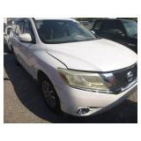2014 NISSAN PATHFINDER COLD A/C