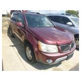 2008 PONTIAC TORRENT--1/2 KEY BROKE IN SWITCH