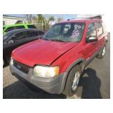 2001 FORD ESCAPE COLD A/C