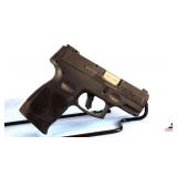 TAURUS G2C PISTOL – 9MM – SEMI-AUTO – BLACK – MINOR HOLSTER WEAR ON EDGES – ACD833028