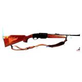 REMINGTON MODEL 742 RIFLE - .30-06 SPRG. - CHECKERD PISTOL GRIP STOCK- DEEP FINISH - RIGHT HAND CHEEK PLATE - FINISH ON STOCK IS OFF, STILL IN GOOD CONDITION JUST HAS LARGE SPOT - FEW CARRY WEAR MARKS