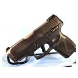 TAURUS G2S PISTOL – 9MM - SEMI-AUTO – BLACK FRAME AND BARREL SHOW MODERATE CARRY AND USE WEAR – S/N TLZ51040