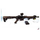 CITADEL BOSS 25 SHOTGUN - 12GA, TACTICAL MODEL - SEMI-AUTO - PINTY SCOPE  COSMOING MODEL GFL 12-R LASER LIGHT - FLIP UP SIGHTS - BLACK - COLLAPSIBLE STOCK, 
PISTOL GRIP & LOWER TOP RAILS - SCREW IN C