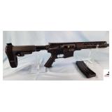 ANDERSON MANUFACTURING AM-15 PISTOL - .300 BLACKOUT CAL - SEMI-AUTO - SCREW IN EXPANDABLE STOCK - PISTOL GRIP - PINTY RAIL - S/N 24017428