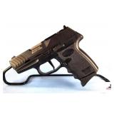 SCCY DVG-1 PISTOL – 9MM - SEMI-AUTO – BLACK OVER BLACK – ROEBUCK QUAD-LOCK – ALMOST MINT – S/N D022513