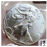 2015 EAGLE S$1 COIN - 1 OZ FINE SILVER