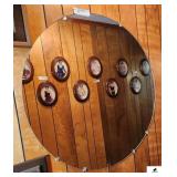 ROUND WALL MIRROR- 38" DIAMETER