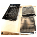 ELECTRIC COUNTER TOP GRILL W/ EXTRA GRILL