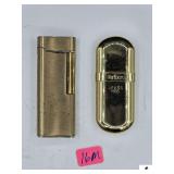 MARLBORO BRASS NO. 6 BUTANE LIGHTER-VINTAGE BRASS TONE LIGHTER- SHOWS SOME WEAR- NOT WORKING- VINTAGE 1950s PENGUIN CYGNUS PETRO LIGHTER