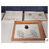 LINEN PILLOWCASES - 3 SETS - NIB