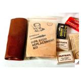 PIPE STEM REPLACEMENT KIT - DR. GRABO CHARCOL FILTERS - PAPYRATE REPLACEMENT FOR CAREY MAGIC INCH PIPES - SAVINALI DRY SYSTEM - FRANK MEDICO FILTERS - VINYL POUCH