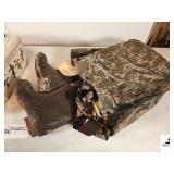 PAIR OF INSULATED CHEST WADERS (SIZE 10) (TRAILER)