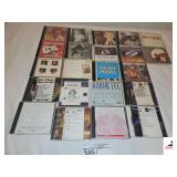 (21)CDs- GEORGE JONES- DOLLY PARTON- BILLY GILLMAN- ROBIN LEE- SPICE GIRLS- CLETUS T JUDD- THE BARONS- THE VILLAGE PEOPLE- LEIGHA- TANYA TUCKER- TONY "BOBO" PARKS- STEVE MILLER BAND- DOUBLE EDGE BAND-