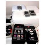(3) CELL PHONES - VERIZON MOTOROLA E815 - MOTORAZR V3M V CAST MUSIC PHONE - CELL PHONE ACCESSORIES