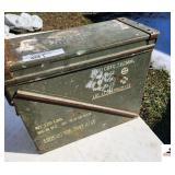 MILITARY AMMO STEEL BOX - 7.62 MM