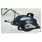 BLACK & DECKER WOODHAWK SKILL SAW W/ SIGHT LINE WINDOW- WORKS