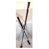 (2) GOLF PUTTERS- (1) CERA SPORTS JIMBO PUTTER- (1) TAYLOR MADE UG65 FLEX ULTRALITE GRAPHITE RESCUE MID #3 IRON