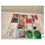 (16) CDs- VARIOUS ARTIST-JOHNNY PAYCHECK, FATS DOMINO, CARL PERKINS, KEITH URBAN, THE BODYGUARD SOUNDTRACK, OSBORNE BROS., COUNTRY CHRISTMAS, PUP HOT HITS, MARTY ROBBINS, GEORGE JONES, ROY ORBSON, BUL