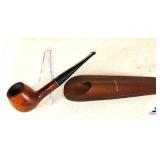 CAREY MAGIC INCH PIPE & CAREY LEATHER CASE