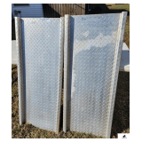 2 ALUMINUM LOADING RAMPS- 20" X 48"