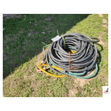 (3) SETS OF GARDEN HOSES