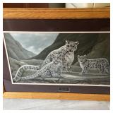 Snow Leopards Charles Frace Kinship # and signed