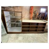 Display cabinet and counter sizes in pictures