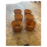 6- large strawberry baskets