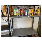 Cleaners, oil, WD-40, all but shelf
