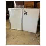 2- double sided white boards