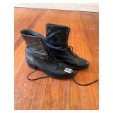 Ladies size 9 black lace up boots