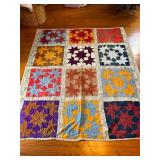 Hand sewn quilt ï¿½ sizes in pictures