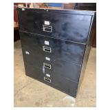 4 drawer metal cabinet