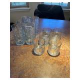 12-  heavy glasses and cocktail glasses