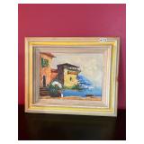 Framed picture Spanish decor