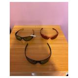 3- pair sunglasses