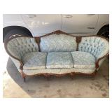 Beautiful Bergere Fruitwood McKettrey couch