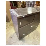 Metal storage cabinet