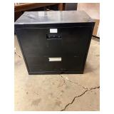 2 drawer metal file cabinet