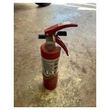 Charged fire extinguisher